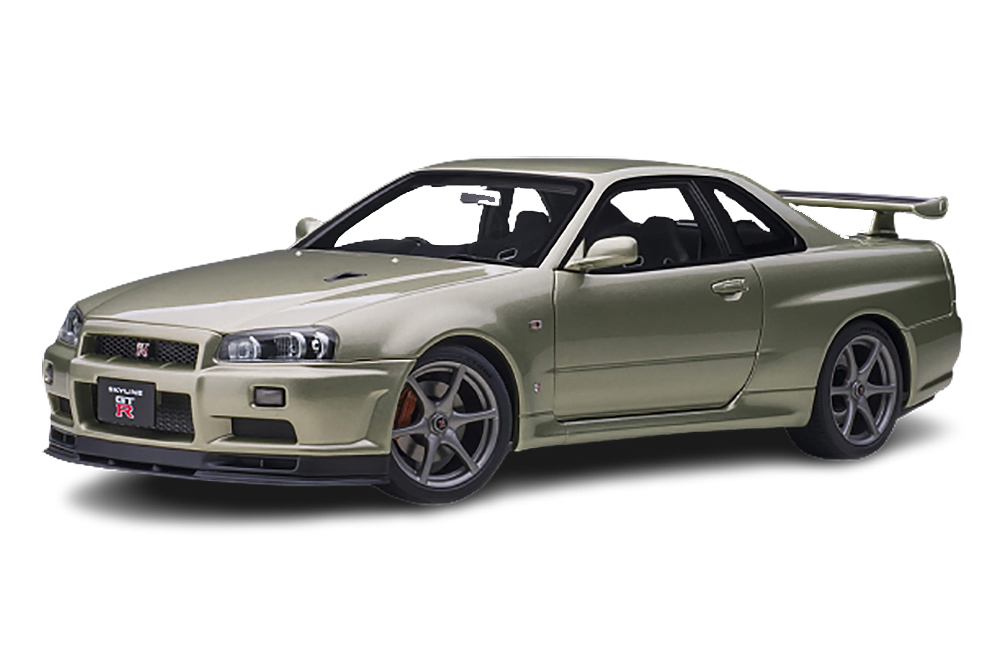 NISSAN SKYLINE GT-R R34 V-SPEC II “NUR” MILLENNIUM JADE
