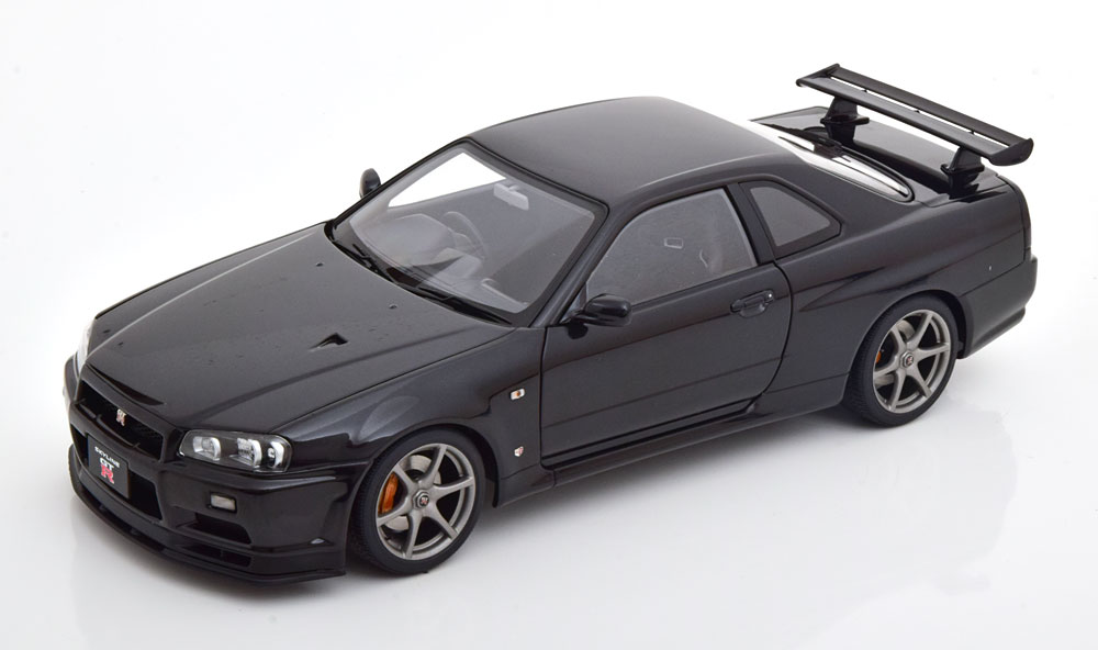 NISSAN SKYLINE GT-R R34 V-SPEC 2 2001 BLACK