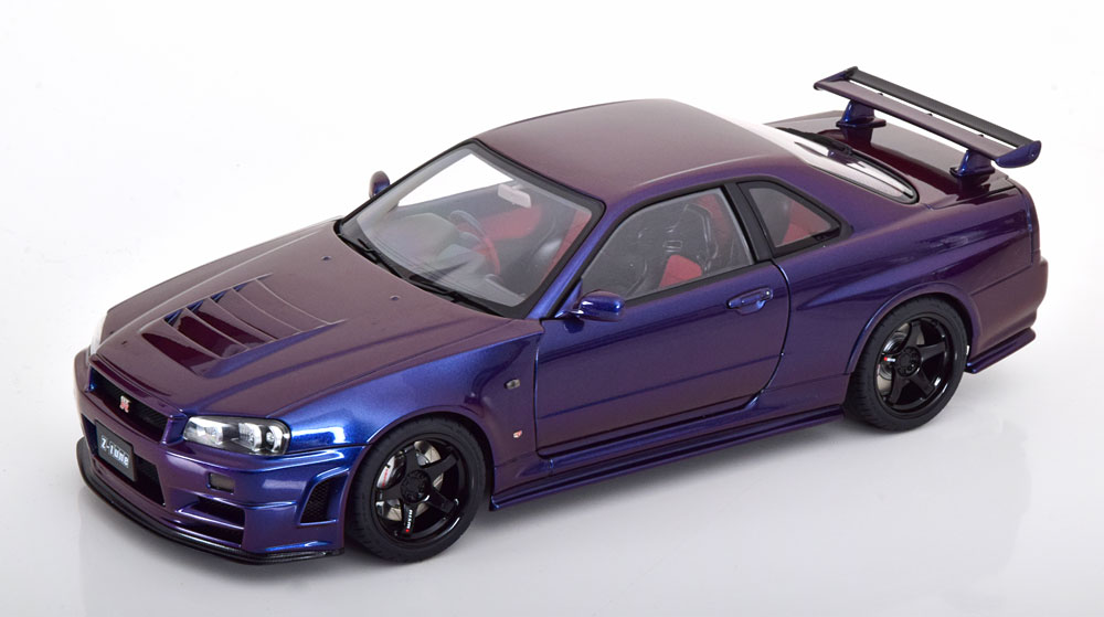 NISSAN NISMO SKYLINE GT-R R34 Z-TUNE PURPLE- METALLIC