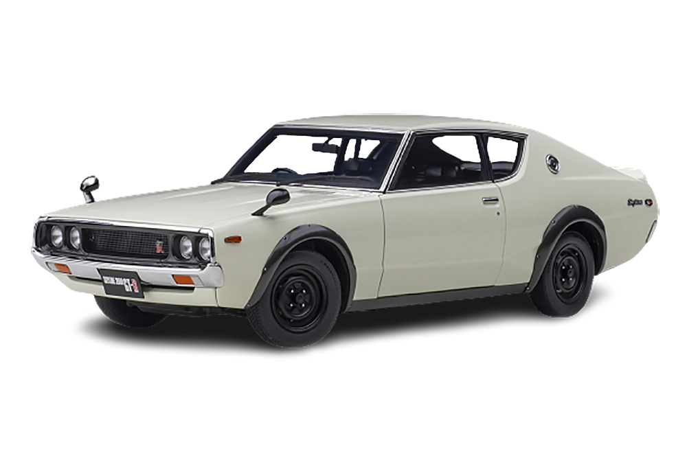 NISSAN SKYLINE 2000GT-R KPGC110 WHITE