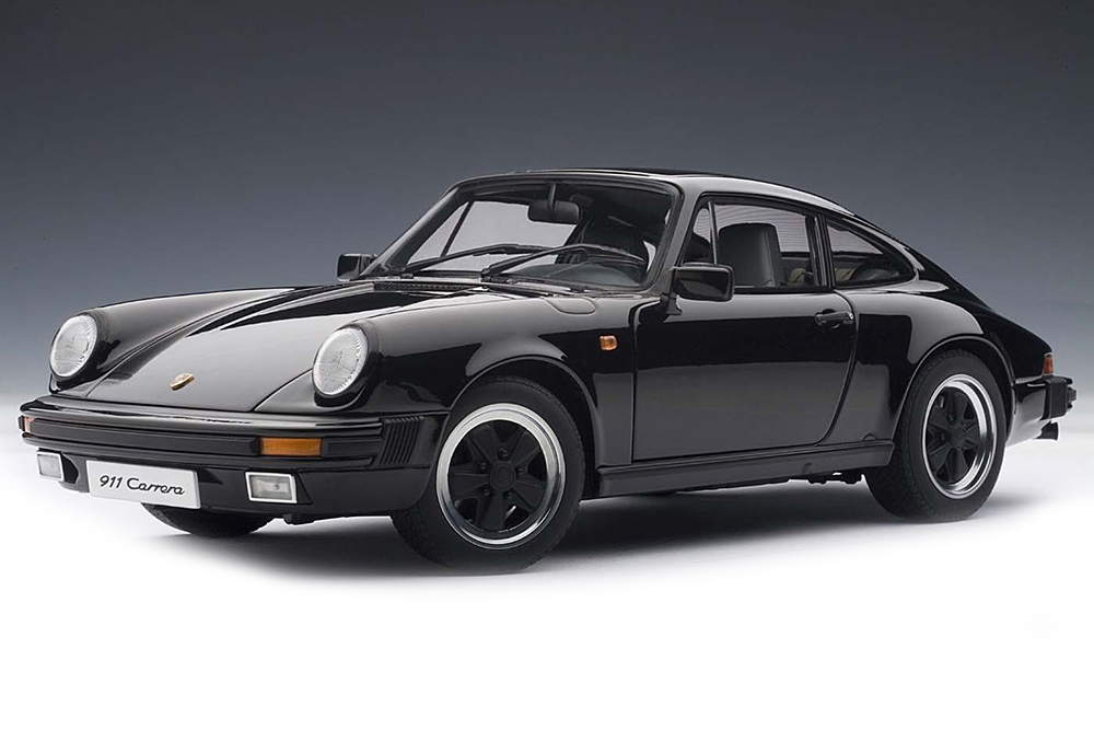 PORSCHE 911 CARRERA 1988 BLACK / ПОРШ КАРРЕРА ЧЕРНЫЙ