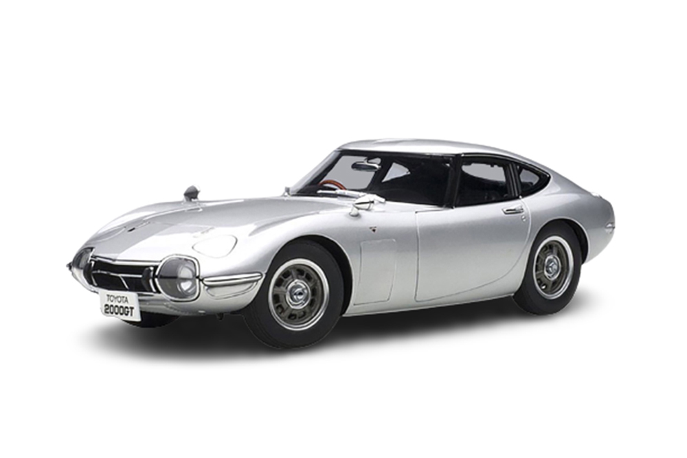 TOYOTA 2000 GT COUPE 1965 SILVER