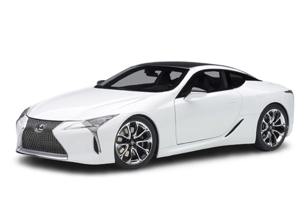 LEXUS LC500 2017 METALLIC WHITE