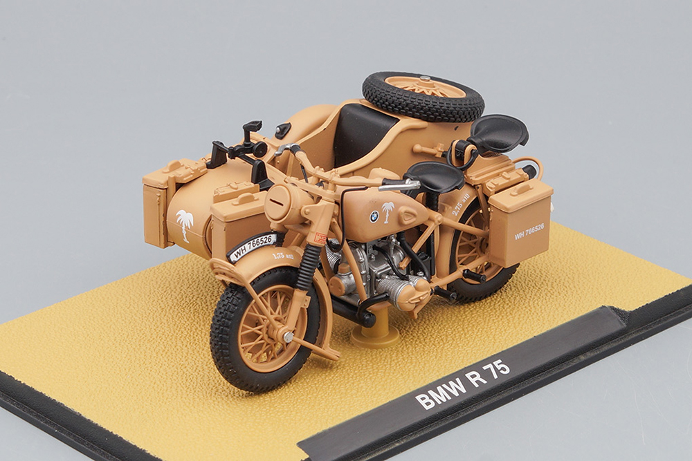 BMW R75 С КОЛЯСКОЙ GERMAN DAK AFRIKA 1942