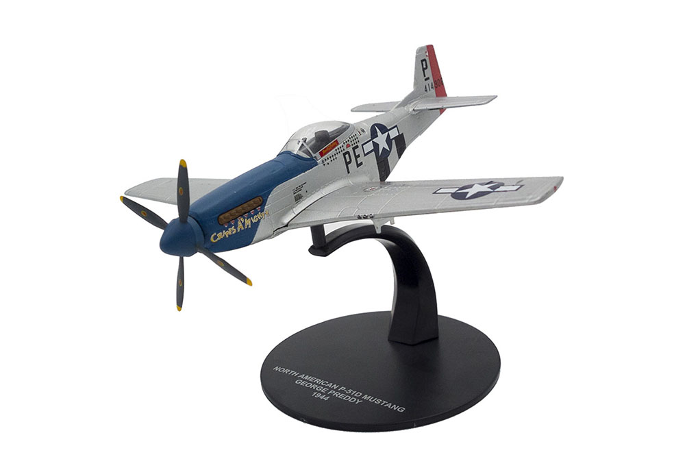 NORTH AMERICAN P-51D MUSTANG GEORGE PREDDY 1944 (27 VICTORY)