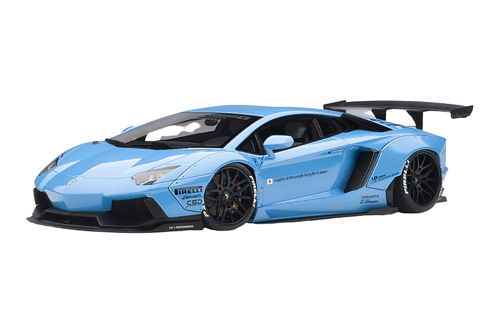 LAMBORGHINI AVENTADOR LB PERFORMANCE 2017 BLUE