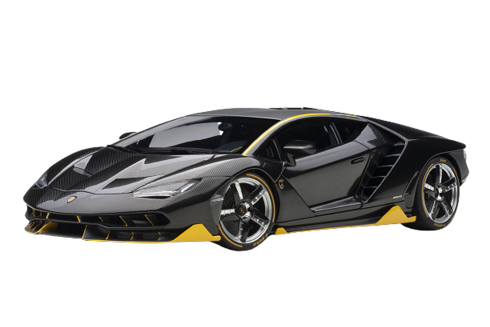 LAMBORGHINI CENTENARIO LP770-4 2017 CARBON/YELLOW