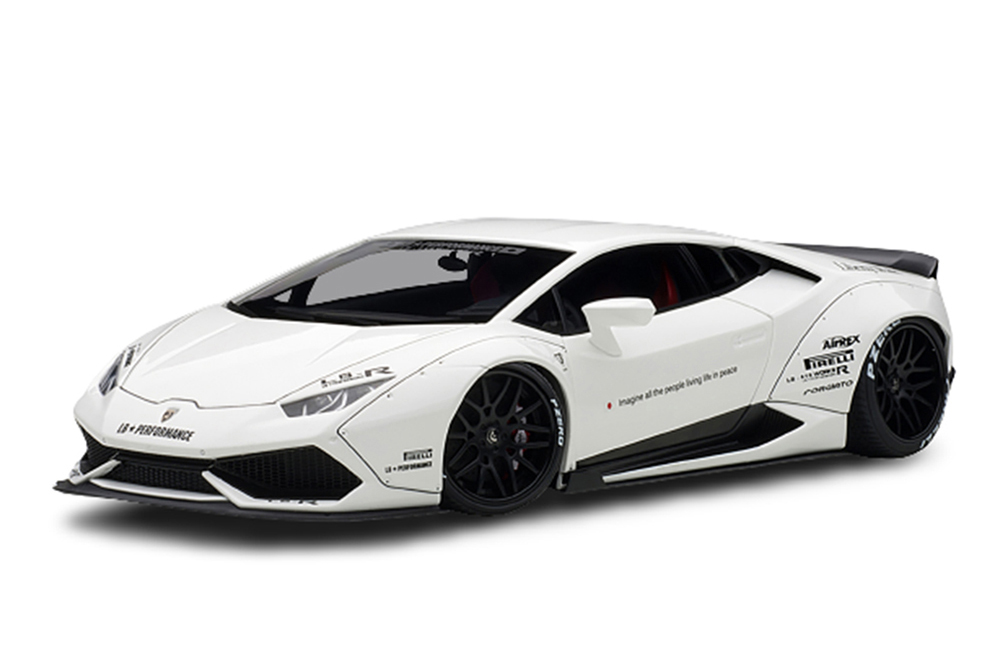LAMBORGHINI HURACAN SUPER LIBERTY WALK 2017 WHITE