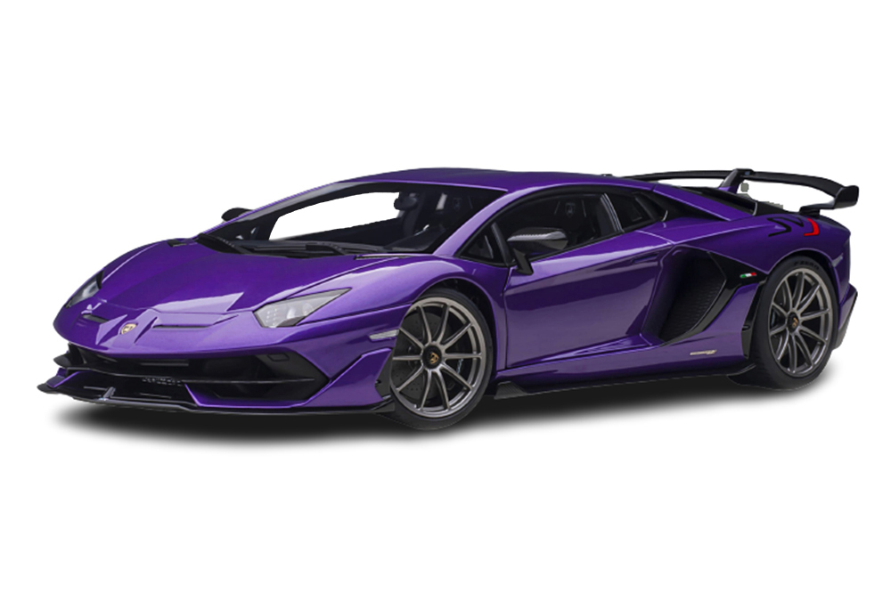 LAMBORGHINI AVENTADOR SVJ 2019 VIOLET METALLIC / ЛАМБОРГИНИ АВЕНТАДОР SVJ 2019 ФИОЛЕТОВЫЙ МЕТАЛЛИК