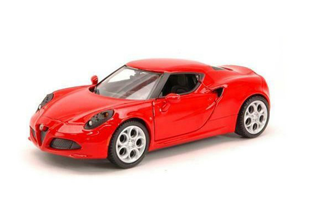 ALFA ROMEO 4C 2013 КРАСНЫЙ