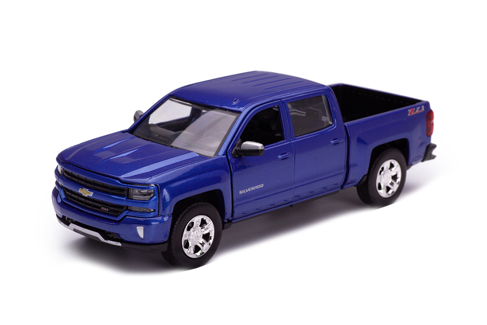 CHEVROLET SILVERADO 1500 LT-Z71 CREW CAB 2017 СИНИЙ