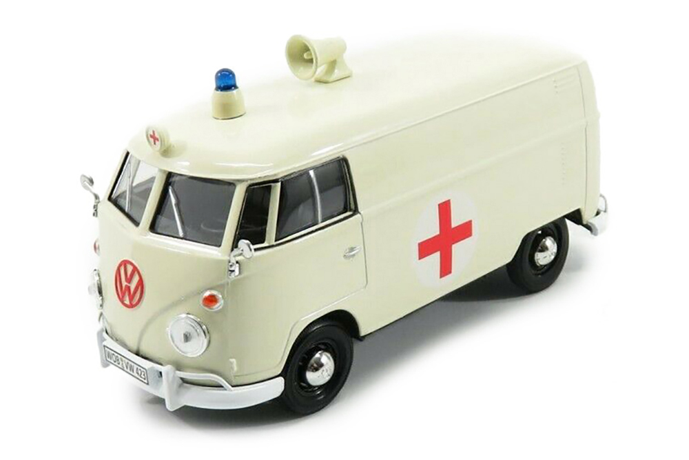 VW VOLKSWAGEN T1 TYPE 2 VAN AMBULANCE RED CROSS 1962
