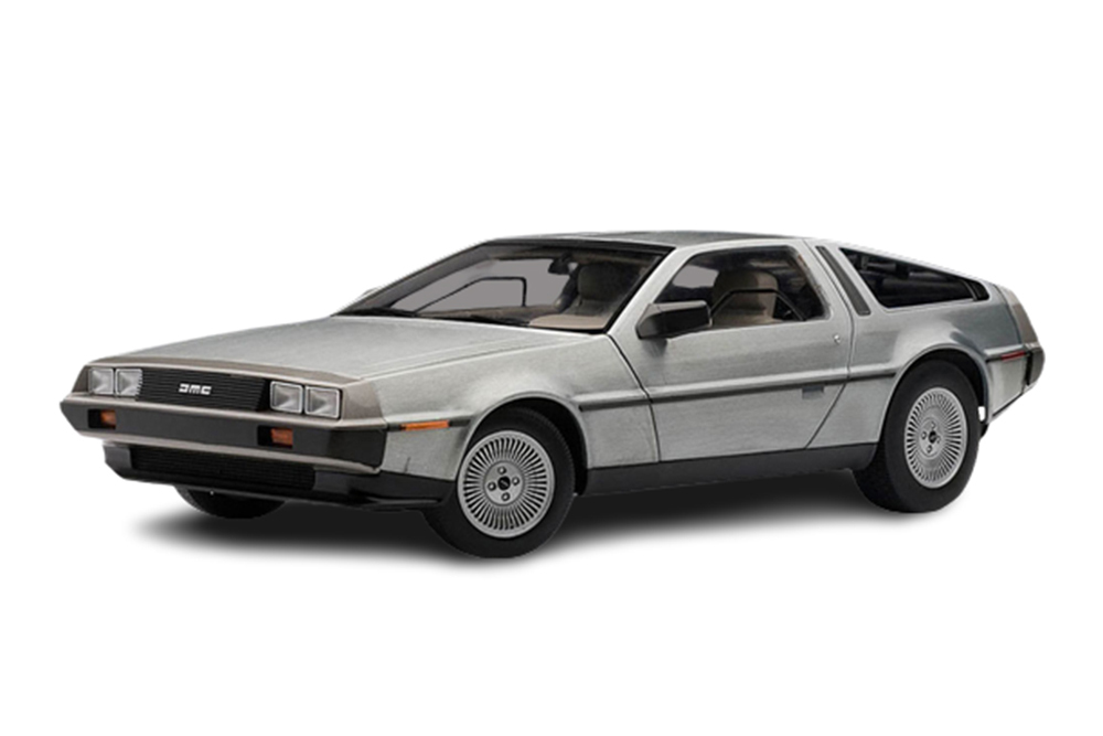 DELOREAN DMC-12 1981 ПОЛИРОВАННЫЙ АЛЮМИНИЙ