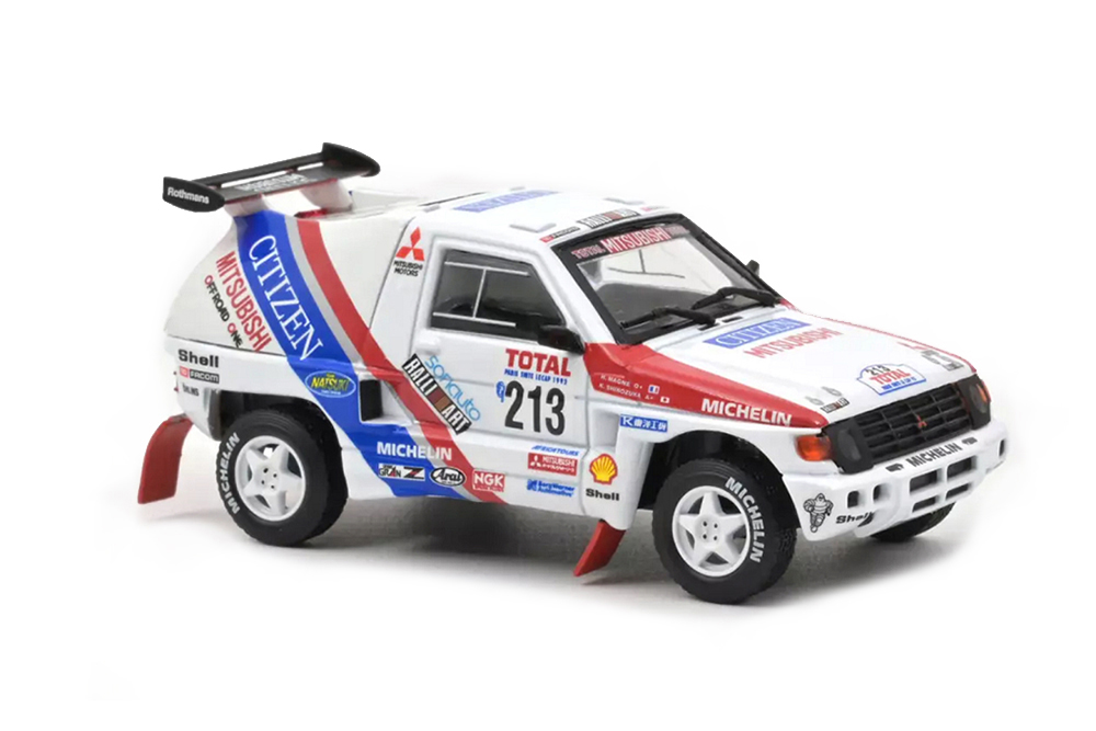 MITSUBISHI PAJERO #213 "MITSUBISHI MOTORS TEAM" SHINOZUKA/MAGNE 3 МЕСТО DAKAR RALLY 1992
