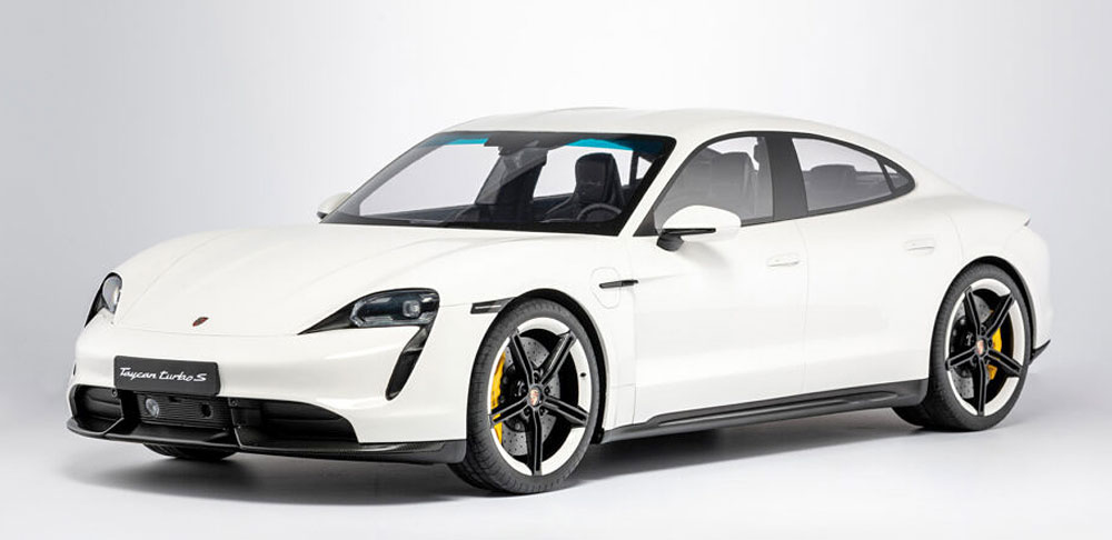 PORSCHE TAYCAN TURBO S 2020 WHITE