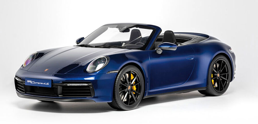 PORSCHE 911 (992) CARRERA 4S CONVERTIBLE 2020 BLUEMETALLIC