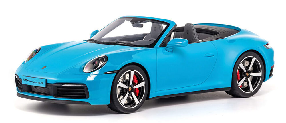 PORSCHE 911 (992) CARRERA 4S CONVERTIBLE 2020 LIGHTBLUE