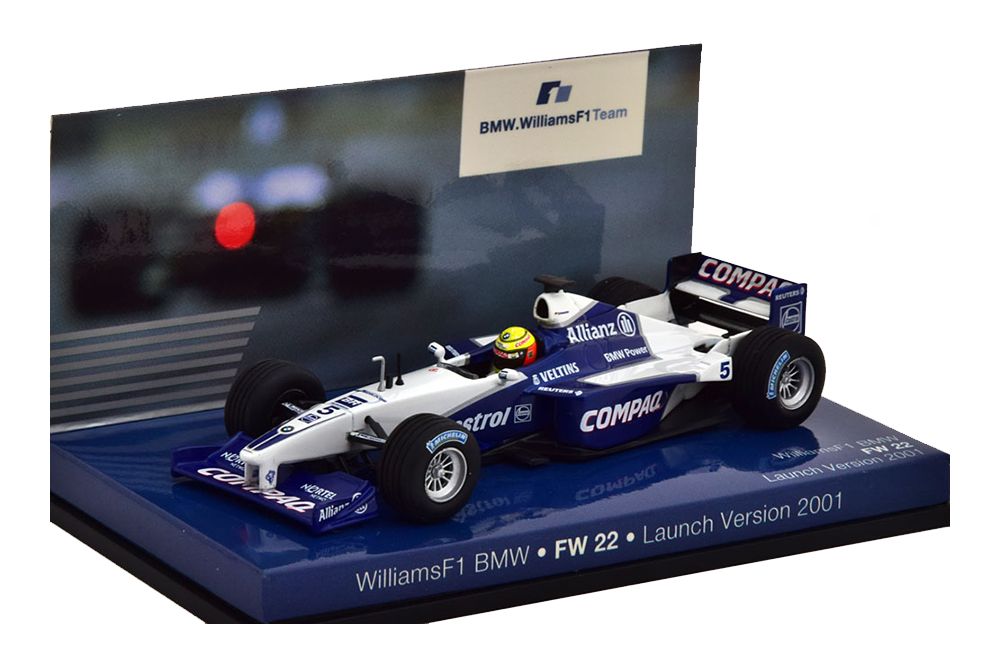 WILLIAMS BMW LAUNCH VERSION R.SCHUMACHER 2001 SPECIAL EDITION OF BMW