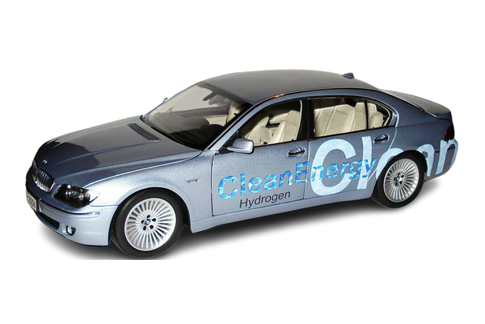BMW HYDROGEN 7ER (E65 LCI/E66 LCI) FACELIFT 2005 СЕРО-ГОЛУБОЙ МЕТАЛЛИК
