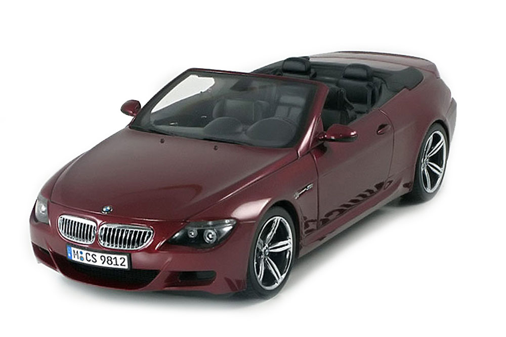 BMW E64 M6 CABRIOLET 2005 INDIANAPOLIS RED