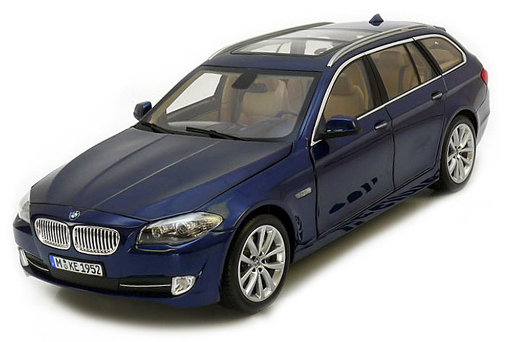 BMW F11 5-SERIES 550I STATION WAGON 2010 DARK BLUE METALLIC