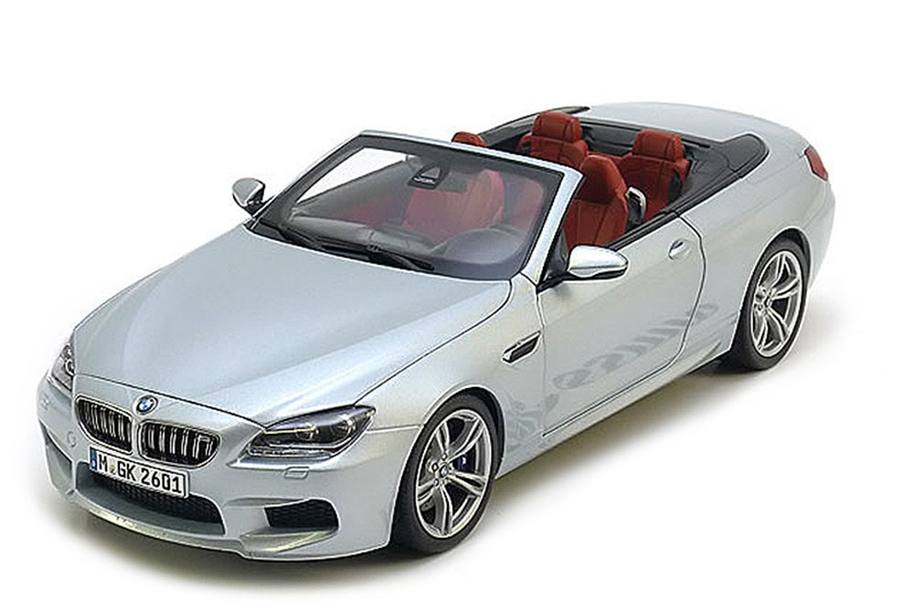 BMW F12 M6 CONVERTIBLE 2012 LIGHT BLUE METALLIC