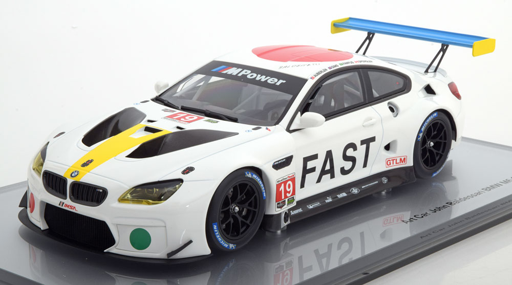 BMW M6 GTLM F13 #19 ART CAR JOHN BALDESSARI (МОДЕЛЬ В БОКСЕ) 24H DAYTONA 2017