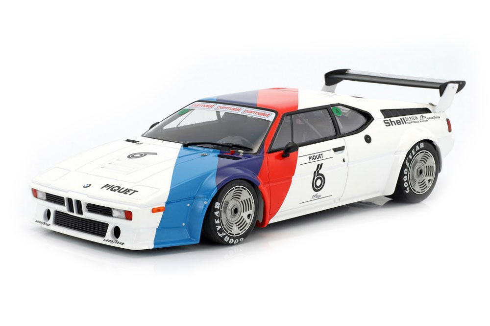 BMW M1 PROCAR #6 M1 PROCAR SERIES NELSON PIQUET 1979 WHITE