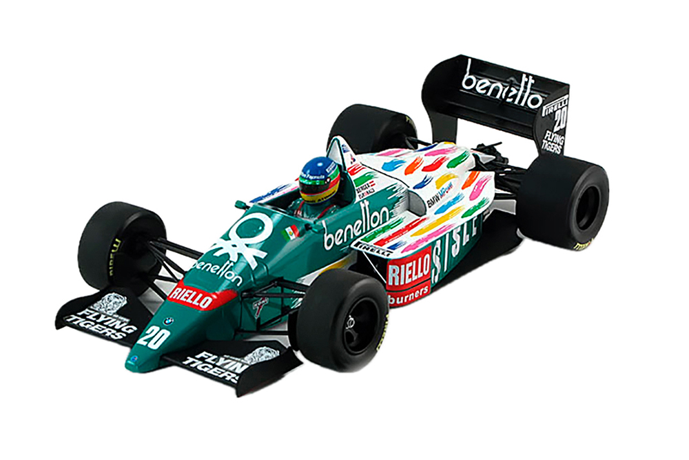 BMW BENETTON B186 DRIVER: BERGER 1986