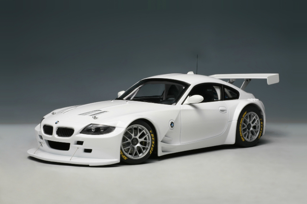 BMW Z4 COUPE RACE CAR PLAIN BODY VERSION, WHITE