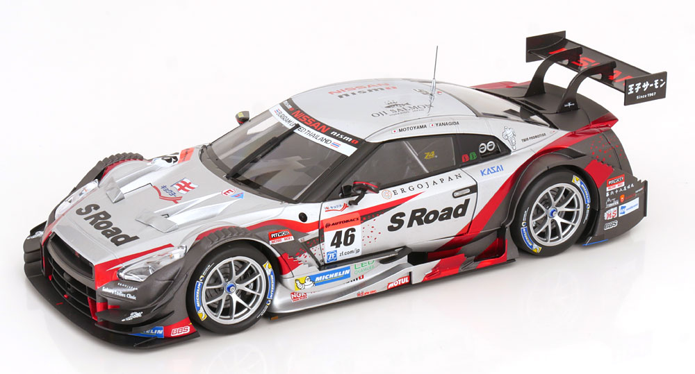 NISSAN GT-R SUPER GT500 NO 46 RACE 3 WINNER THAILAND 2015