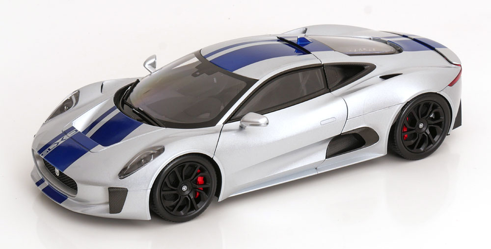 JAGUAR C-X75 2015 SILVER BLUE