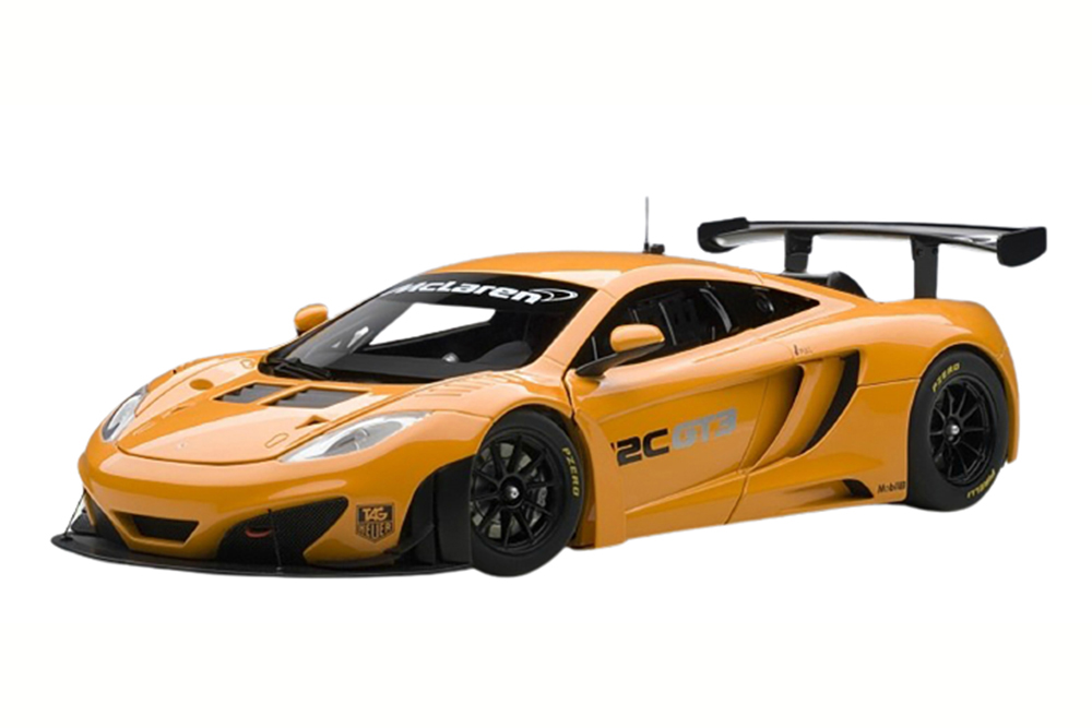 MCLAREN MP4-12C GT3 PRESENTATION CAR 2011 METALLIC ORANGE