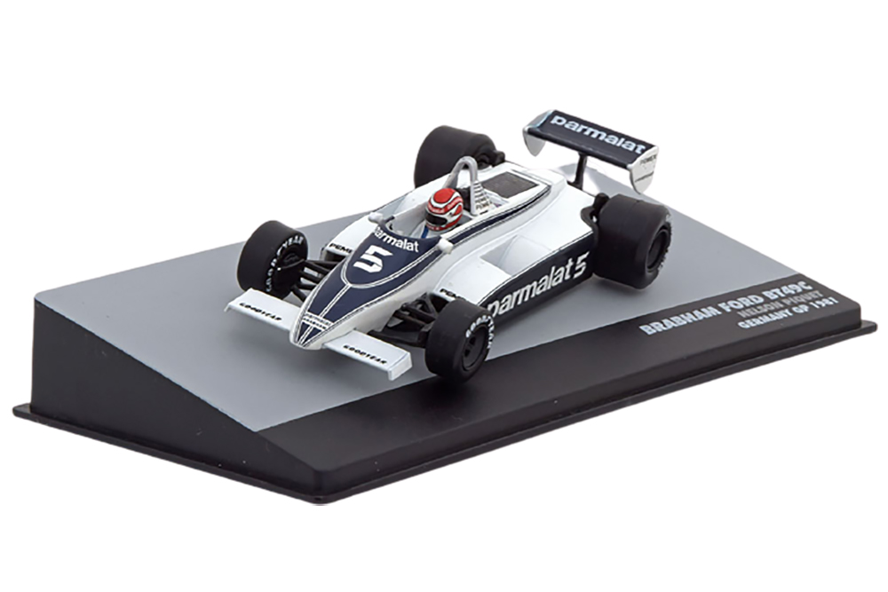 BRABHAM BT49C N.PIQUET GERMANY GP 1981 #5 WORLD CHAMPION