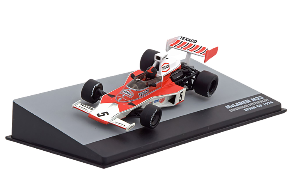 MCLAREN M23 E.FITTIPALDI SPAIN GP 1974 #5 WORLD CHAMPION