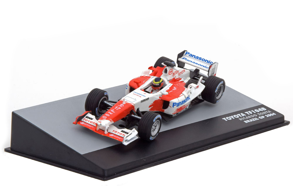 TOYOTA TF104B R.ZONTA 2004 BRAZIL GP
