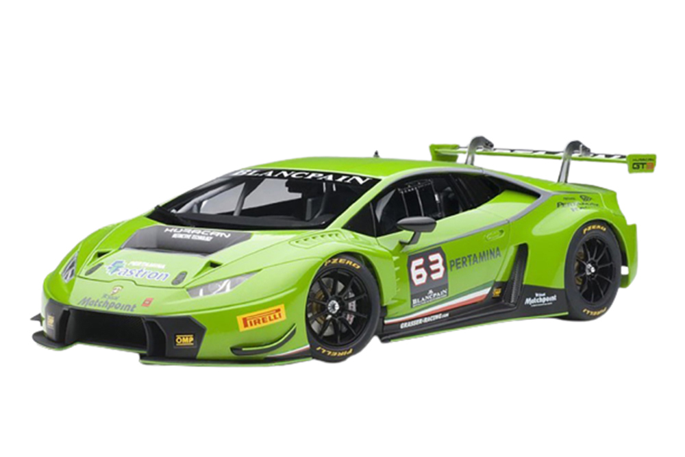 LAMBORGHINI HURACAN GT3 2015 GREEN/#63