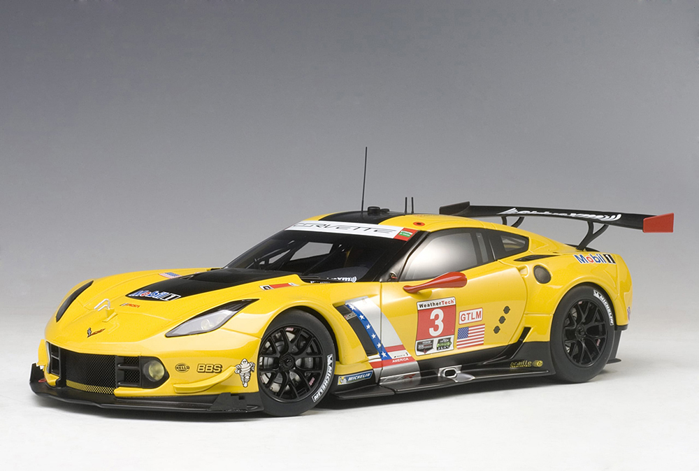 CHEVROLET CORVETTE C7.R LIME ROCK 2016 2ND PLACE ANTONIO GARCIA/JAN MAGNUSSEN #3