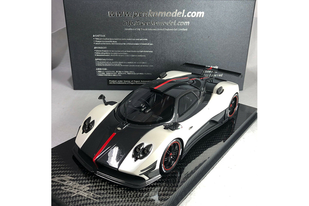 PAGANI ZONDA CINQUE ROADSTER WHITE (ТИРАЖ 39/100)
