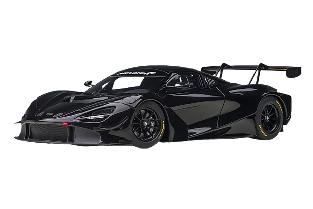 MCLAREN 720S GT3 PLAIN BODY VERSION BLACK