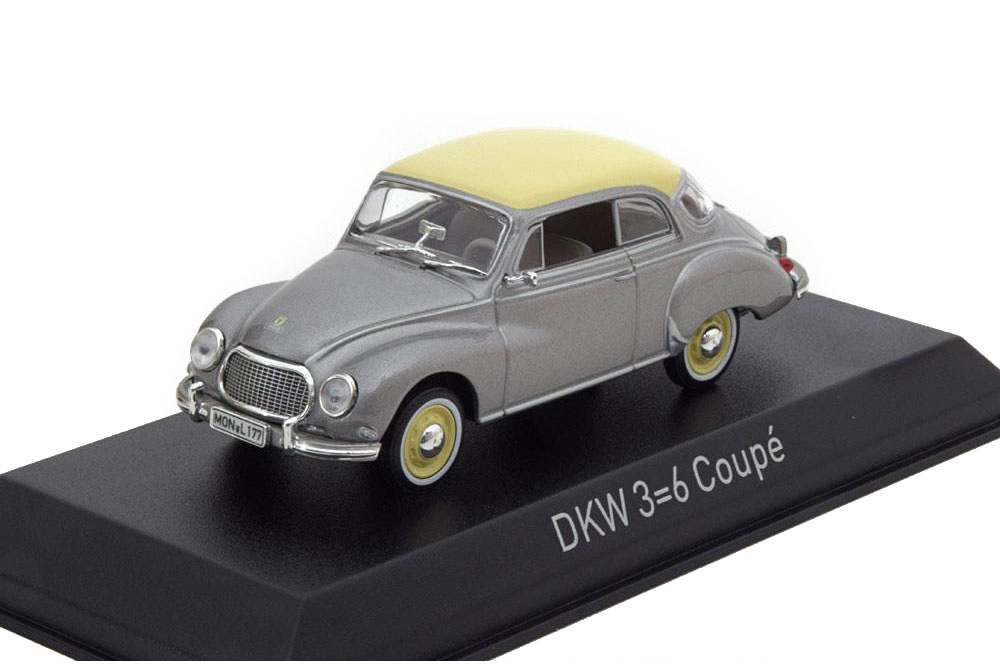 AUTO UNION 3 = 6 COUPE 1955 GRAY/WHITE