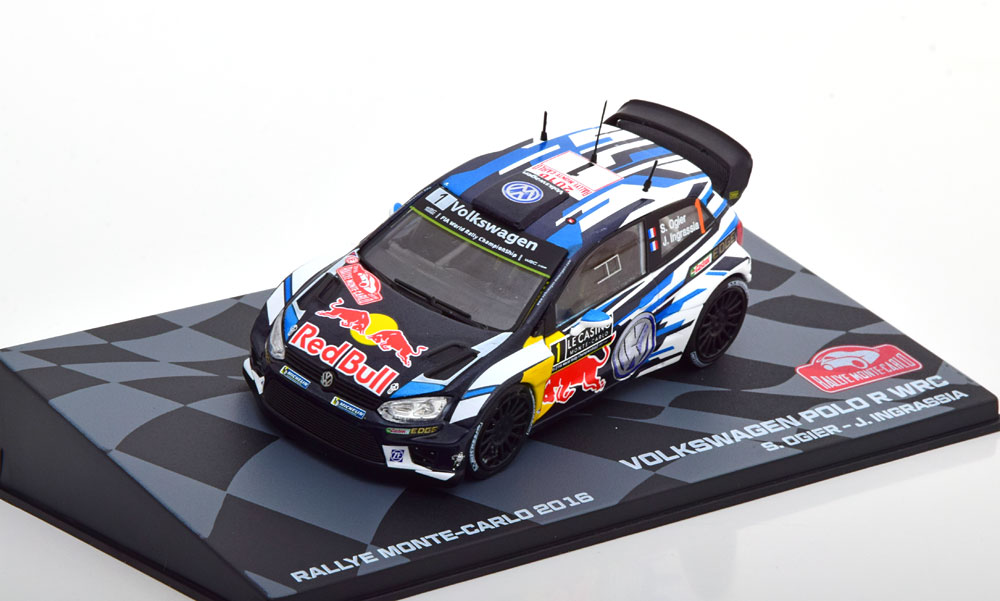 VW VOLKSWAGEN POLO R WRC NO 1 RALLY MONTE CARLO 2016