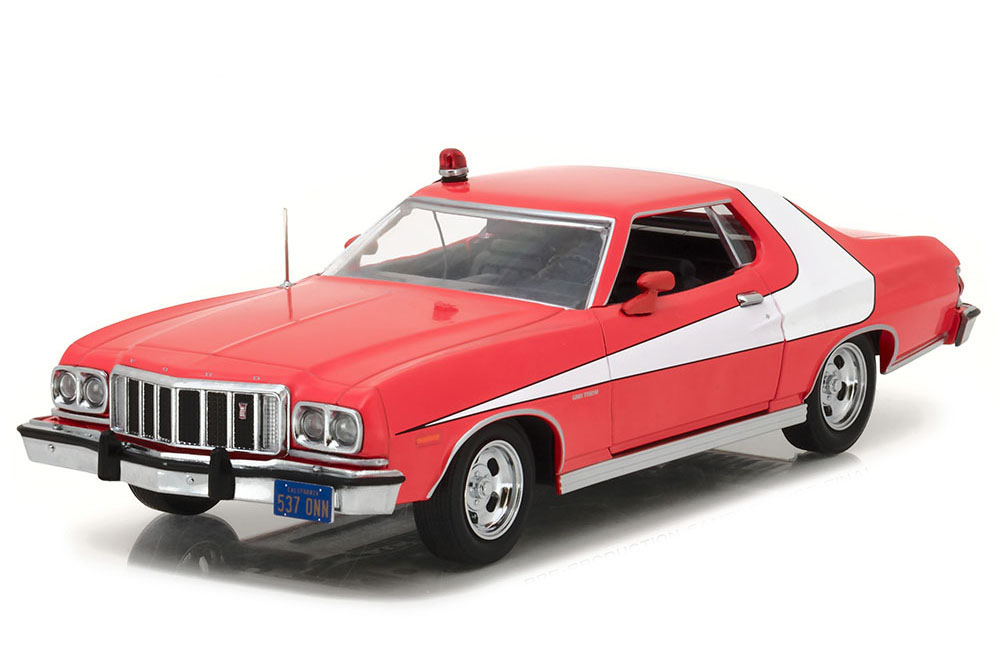 FORD GRAN TORINO STARSKY AND HUTCH 1976 RED WHITE