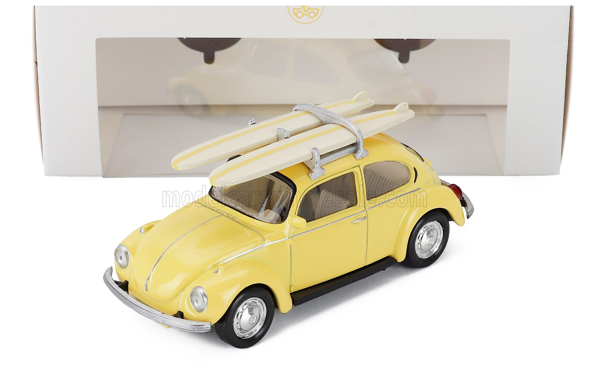 VOLKSWAGEN BEETLE MAGGIOLINO 1303 WITH SURF 1973 YELLOW / ФОЛЬКСВАГЕН БИТЛ