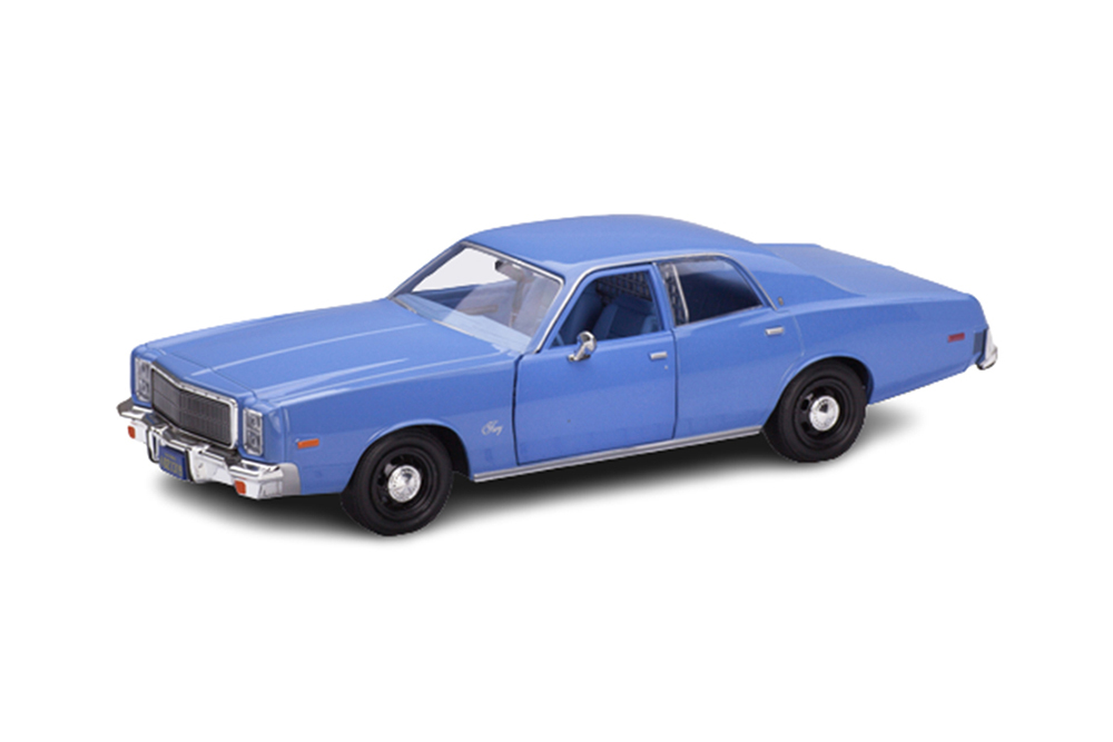 PLYMOUTH FURY 1977 BLUE (МАШИНА ДЕТЕКТИВА РУДОЛЬФА ДЖЕНКИНСА ИЗ К/Ф КРИСТИНА)