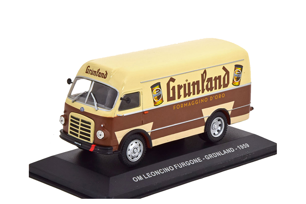 OM LEONCINO FURGONE GRUENLAND 1959 BROWN CREME