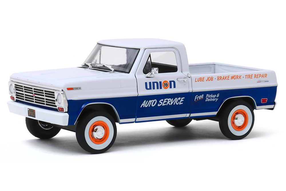 FORD F-100 PICK-UP UNION 76 1968 WHITE/BLUE