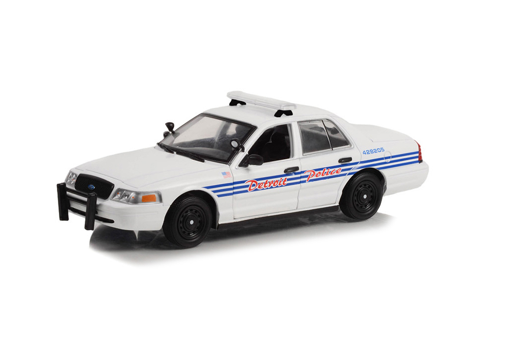 FORD CROWN VICTORIA POLICE INTERCEPTOR DETROIT POLICE MICHIGAN 2008