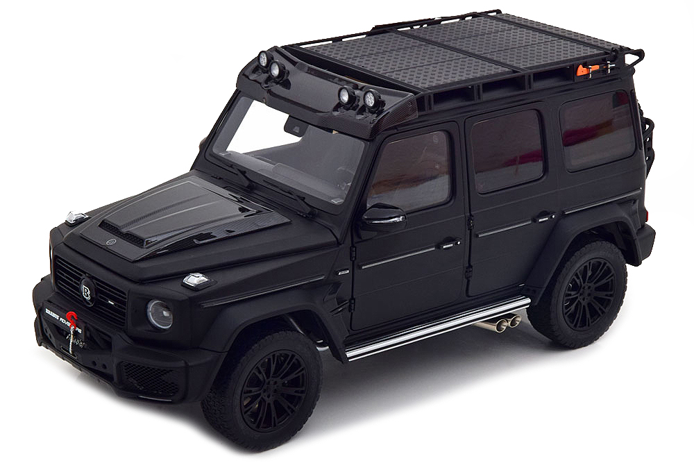 MERCEDES BRABUS W463 WITH ADVENTURE PACKAGE BASED AMG G63 2022 FLATBLACK / МЕРСЕДЕС БРАБУС ГЕЛЕНДВАГЕН Г63 АМГ ЧЕРНЫЙ