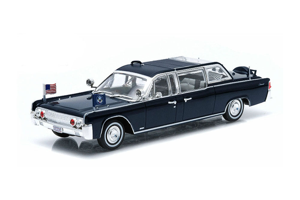 LINCOLN CONTINENTAL SS 100 X 1961 US PRESIDENT JOHN F. KENNEDY